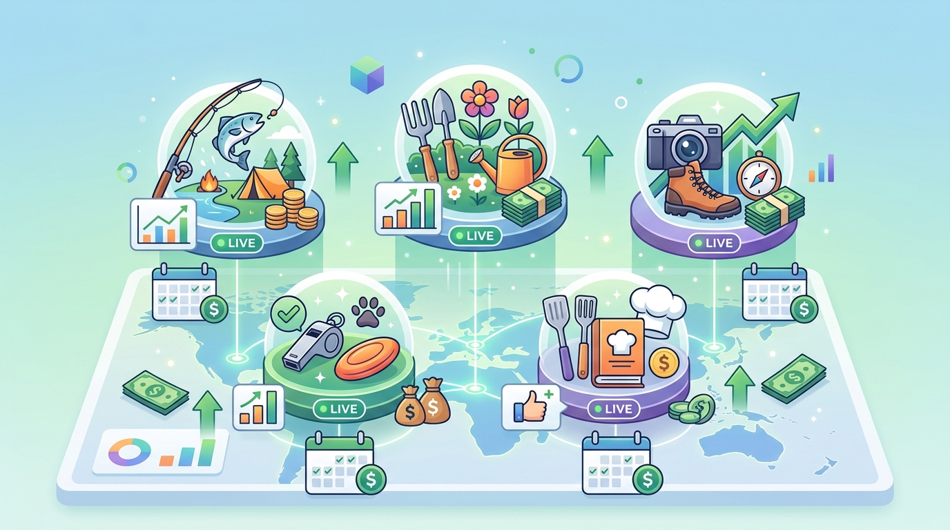 5 Niche Sites That Generate $3,000+ Monthly With Minimal Maintenance