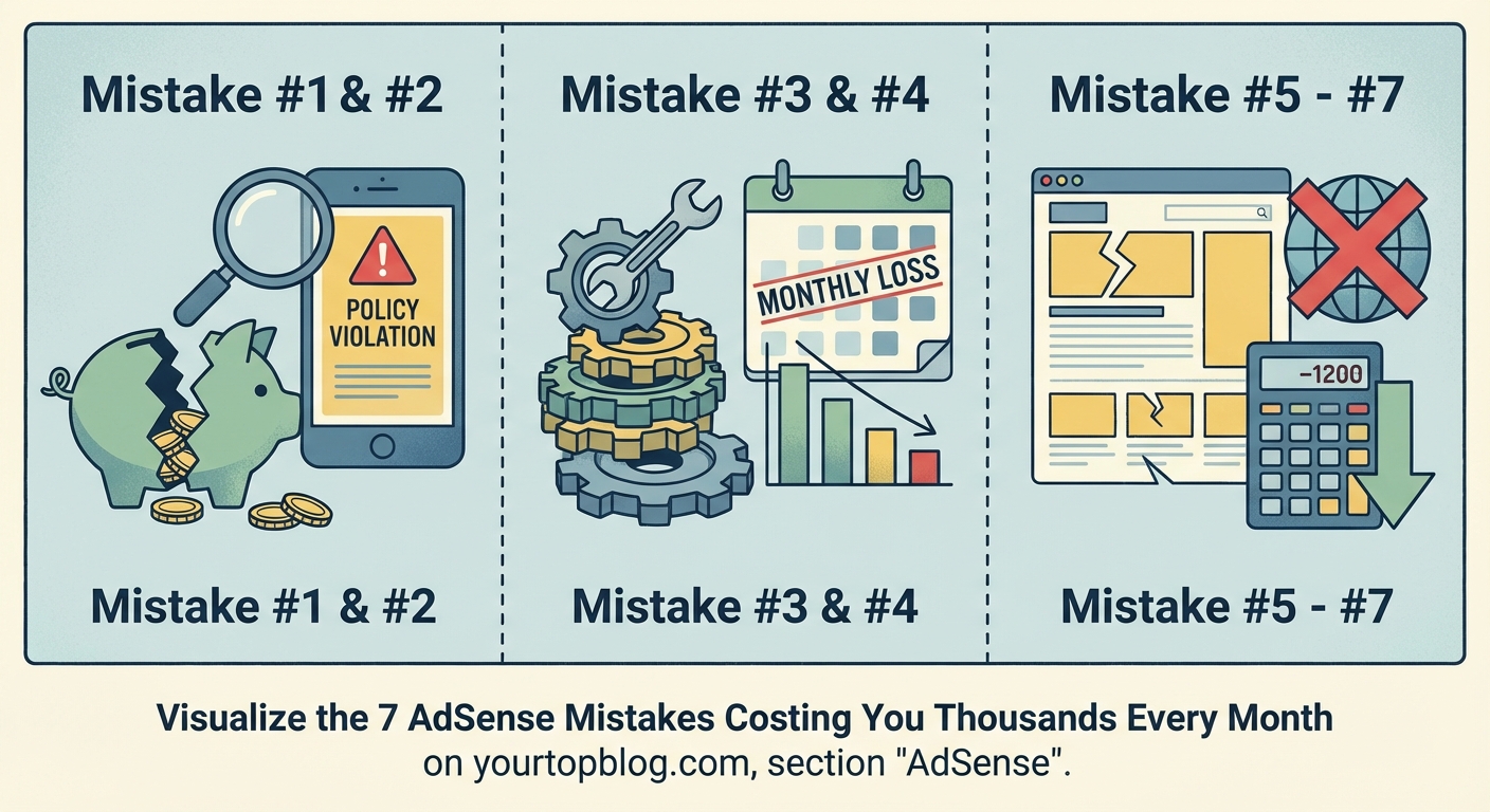 7 AdSense Mistakes That Are Costing You Thousands Every Month - Illustration 2