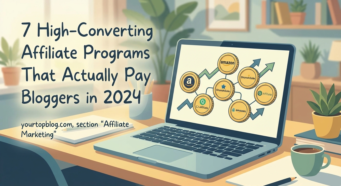 7 High-Converting Affiliate Programs That Actually Pay Bloggers in 2024 - Illustration 1