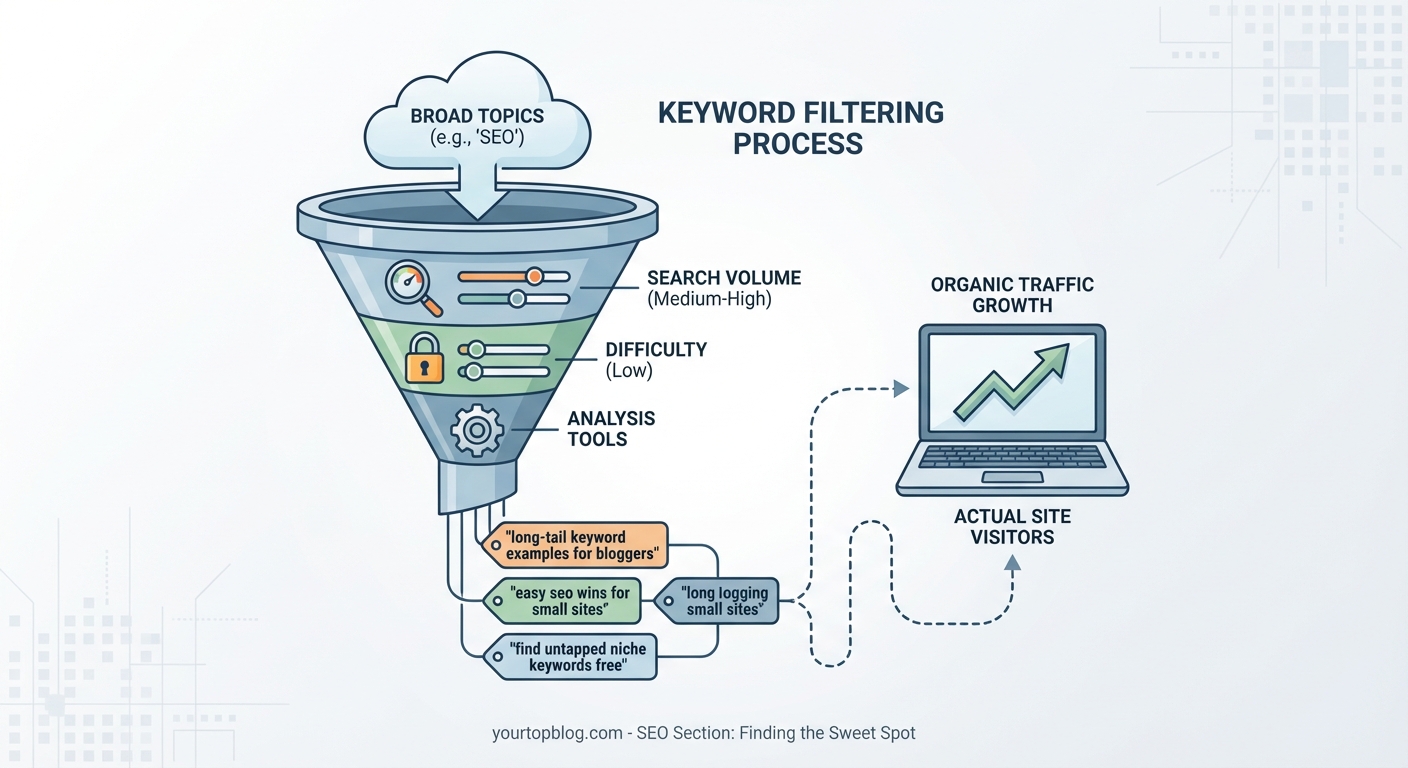 How to Find Low Competition Keywords That Actually Drive Traffic - Illustration 1