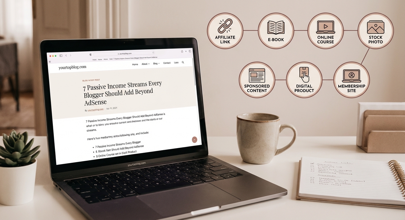 7 Passive Income Streams Every Blogger Should Add Beyond AdSense - Illustration 2