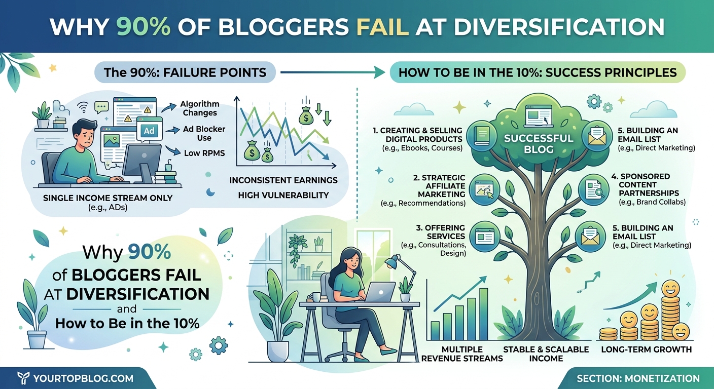 Why 90% of Bloggers Fail at Diversification and How to Be in the 10% - Illustration 2