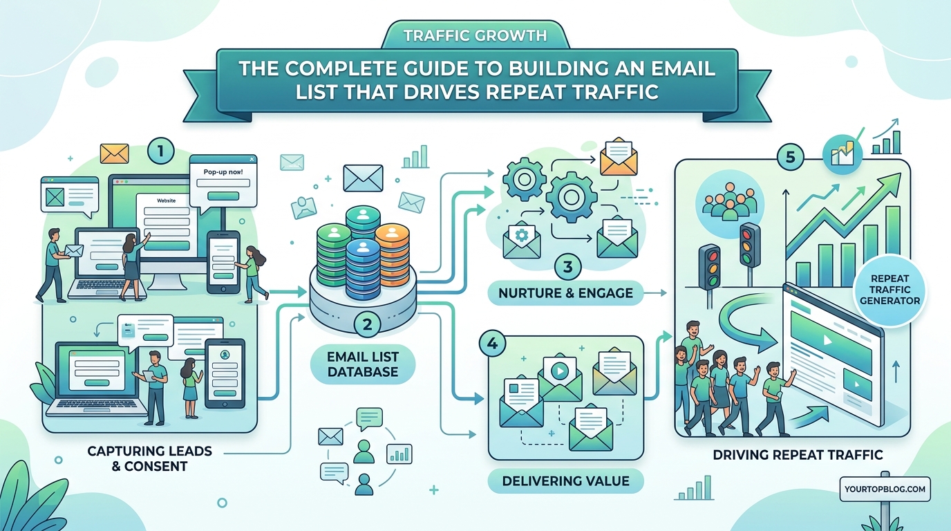 The Complete Guide to Building an Email List That Drives Repeat Traffic - Illustration 1