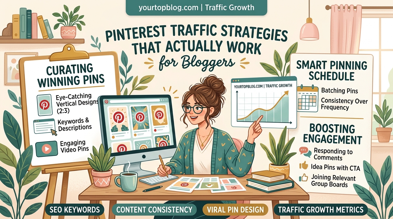 Pinterest Traffic Strategies That Actually Work for Bloggers - Illustration 1
