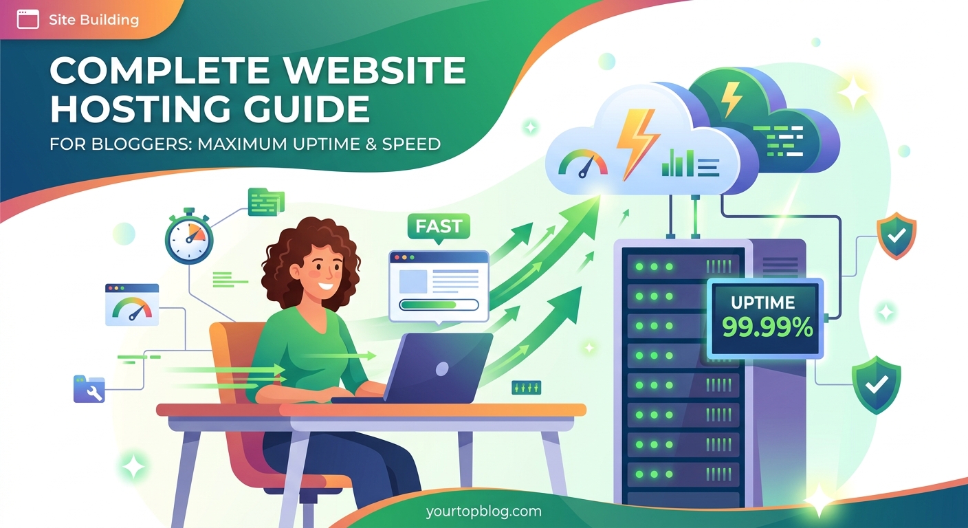 Complete Website Hosting Guide for Bloggers Who Want Maximum Uptime and Speed - Illustration 1