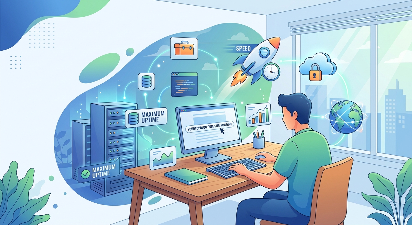 Complete Website Hosting Guide for Bloggers Who Want Maximum Uptime and Speed - Illustration 2