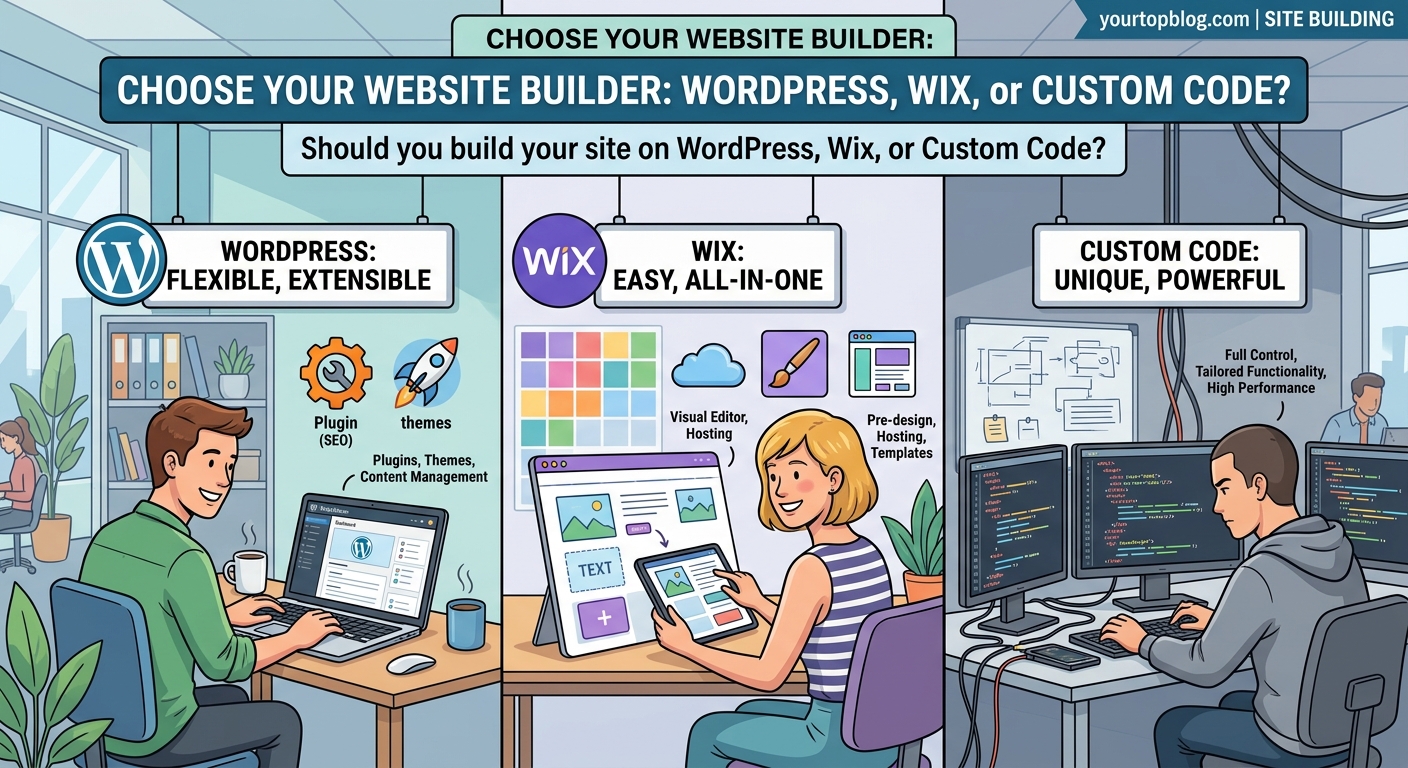 Should You Build Your Site on WordPress, Wix, or Custom Code? - Illustration 2