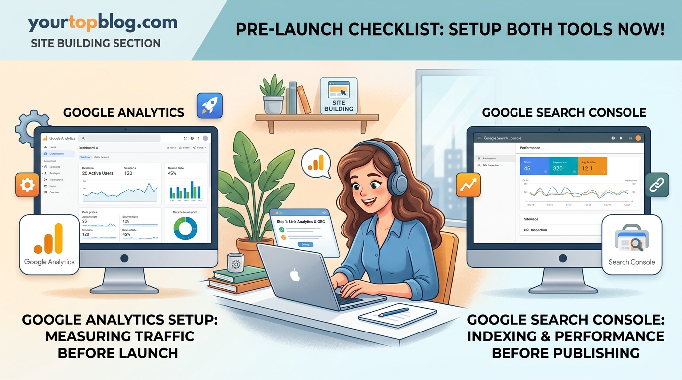 Setting Up Google Analytics and Search Console Before Publishing Your First Post - Illustration 2
