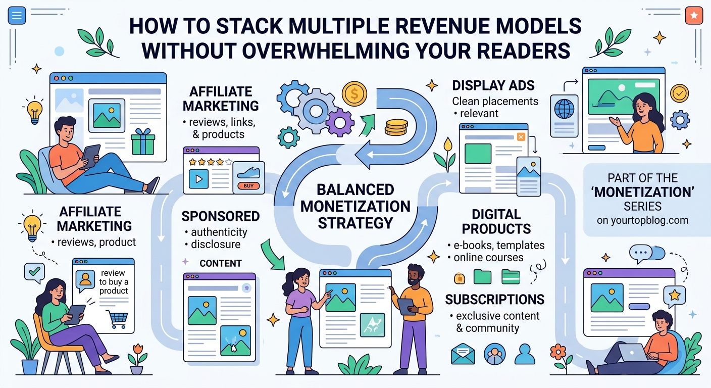 How to Stack Multiple Revenue Models Without Overwhelming Your Readers - Illustration 2