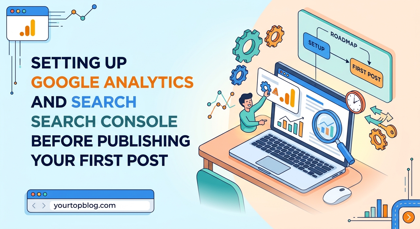 Setting Up Google Analytics and Search Console Before Publishing Your First Post — 1