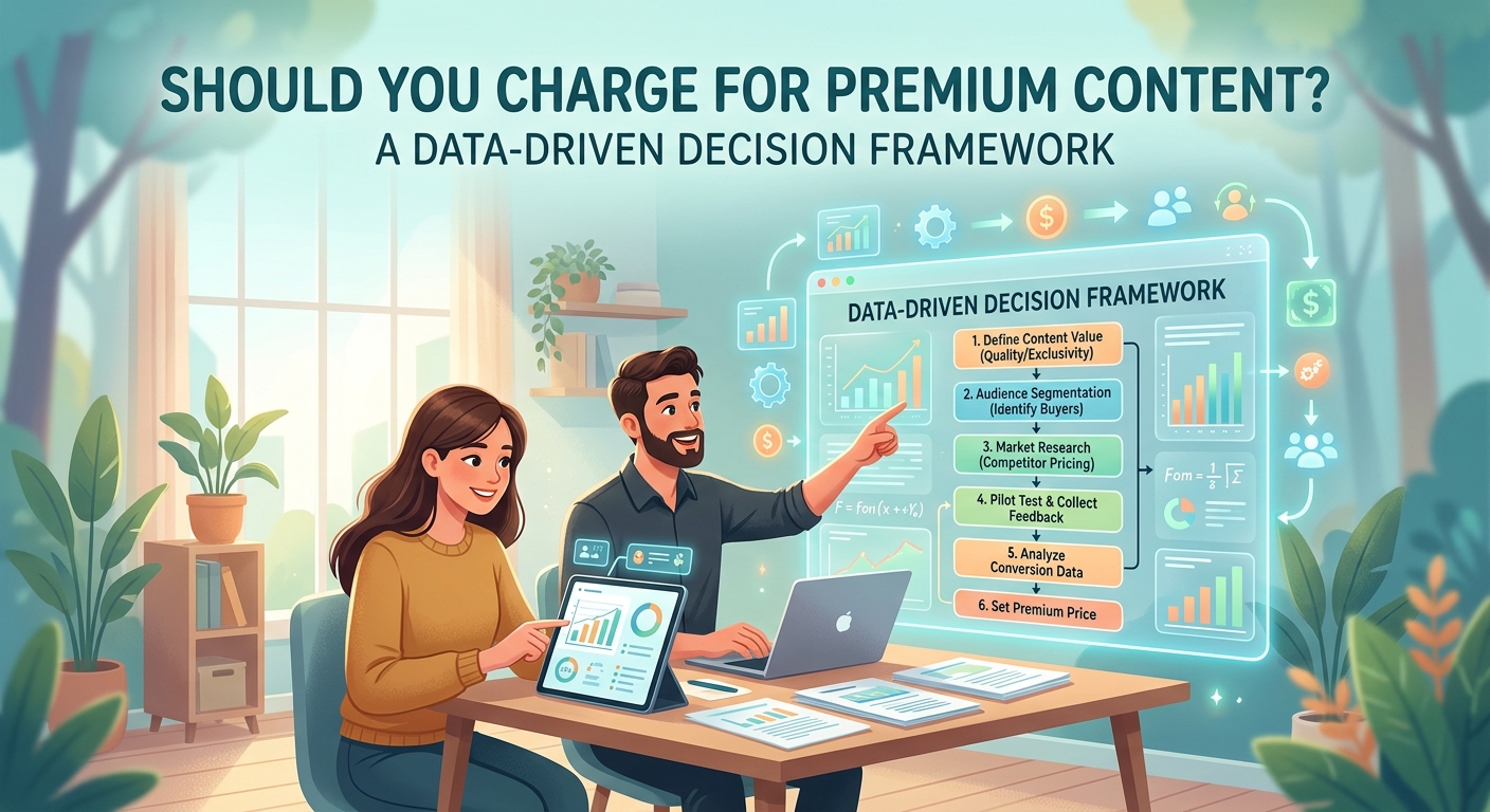 Should You Charge for Premium Content? A Data-Driven Decision Framework - Illustration 1