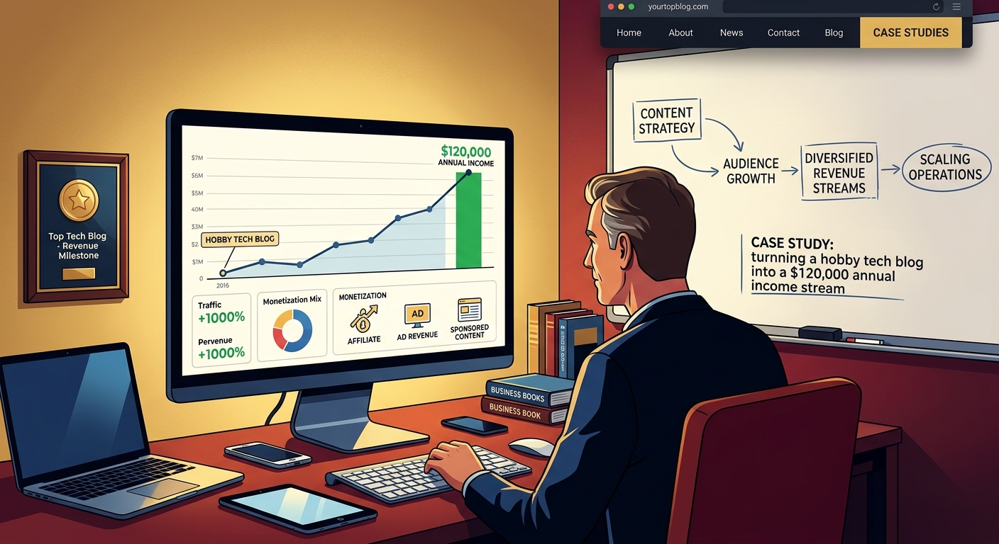 Turning a Hobby Tech Blog Into a $120,000 Annual Income Stream — 1