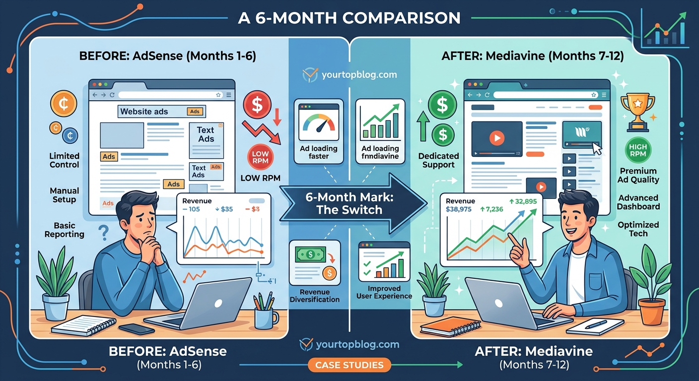 What Happened When I Switched From AdSense to Mediavine: A 6-Month Comparison — 1