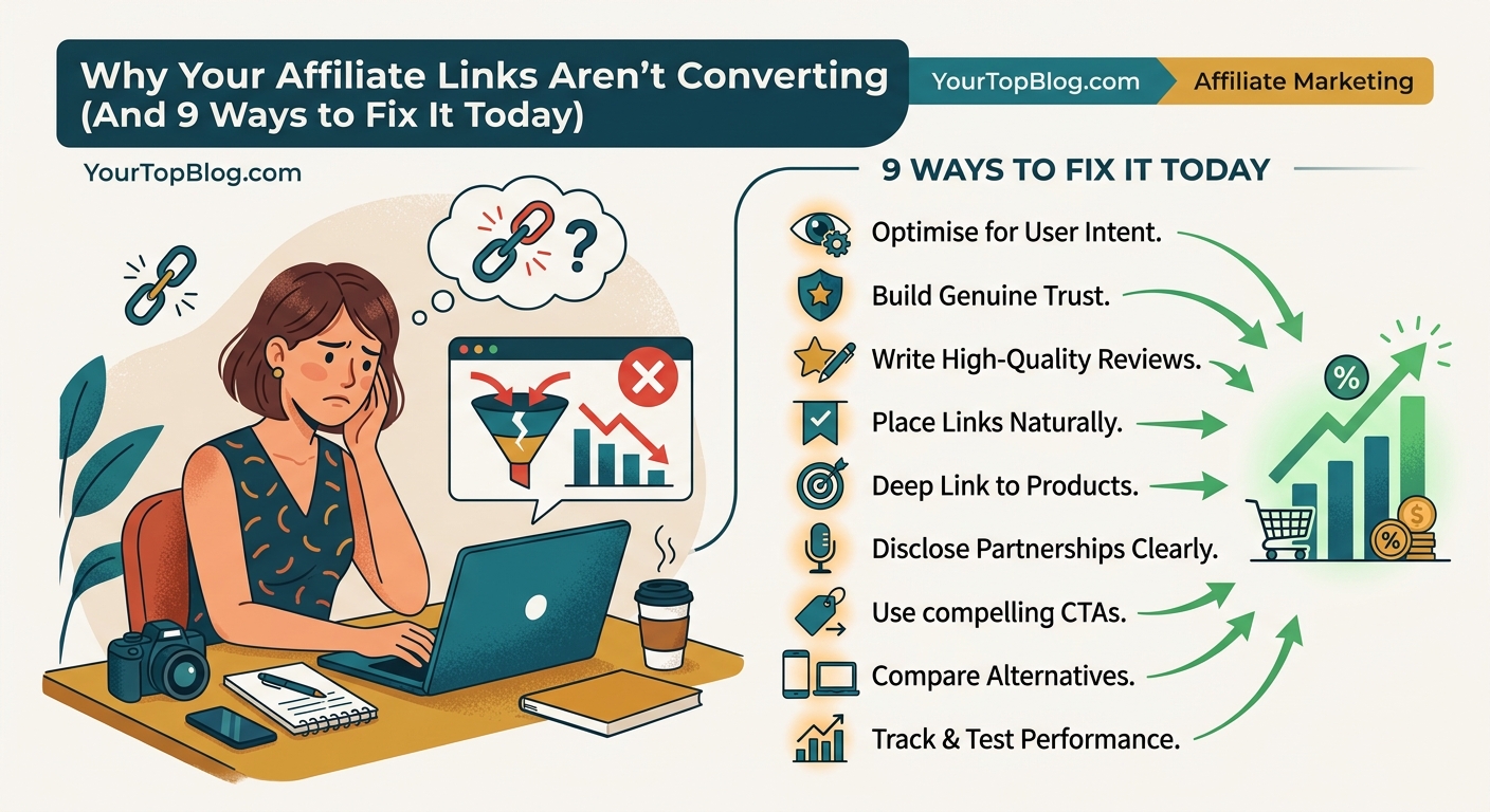 Why Your Affiliate Links Aren't Converting (And 9 Ways to Fix It Today) - Illustration 2