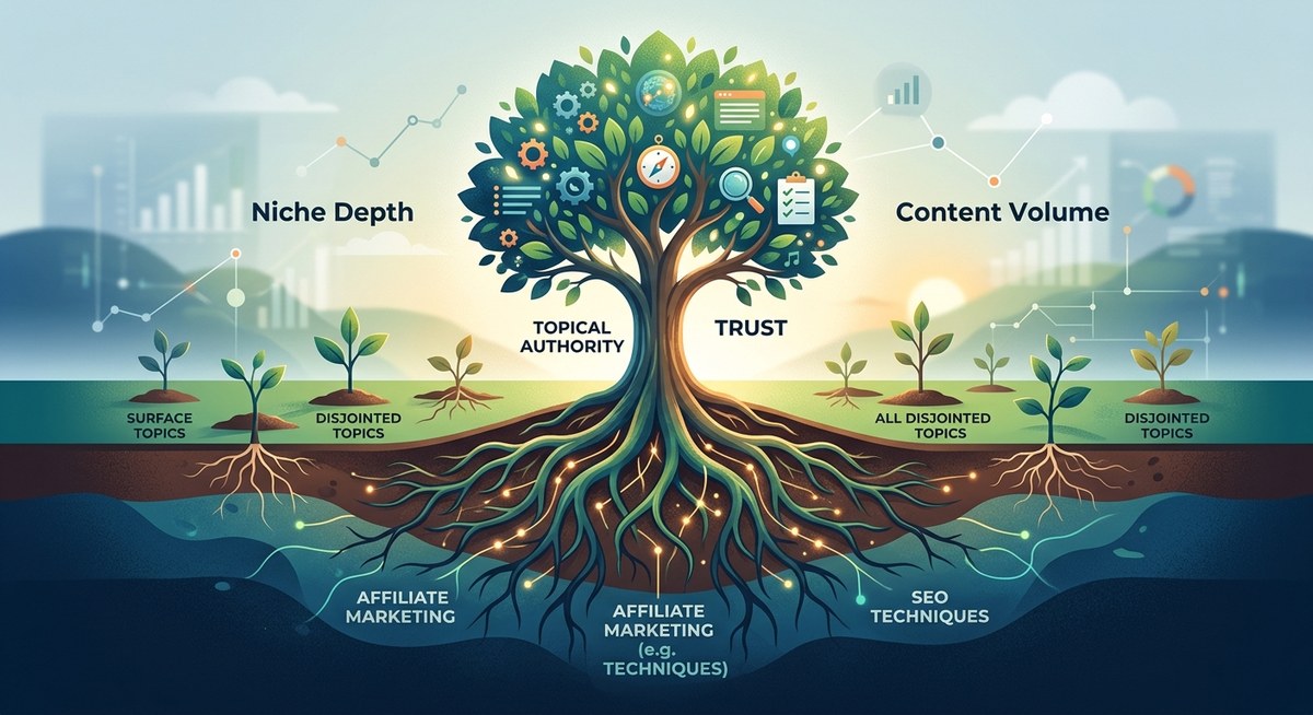 Building Topical Authority: Why Niche Depth Beats Content Volume