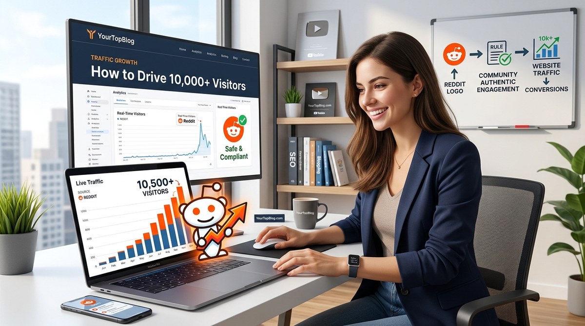 Reddit Traffic for Bloggers: How to Drive 10,000+ Visitors Without Getting Banned