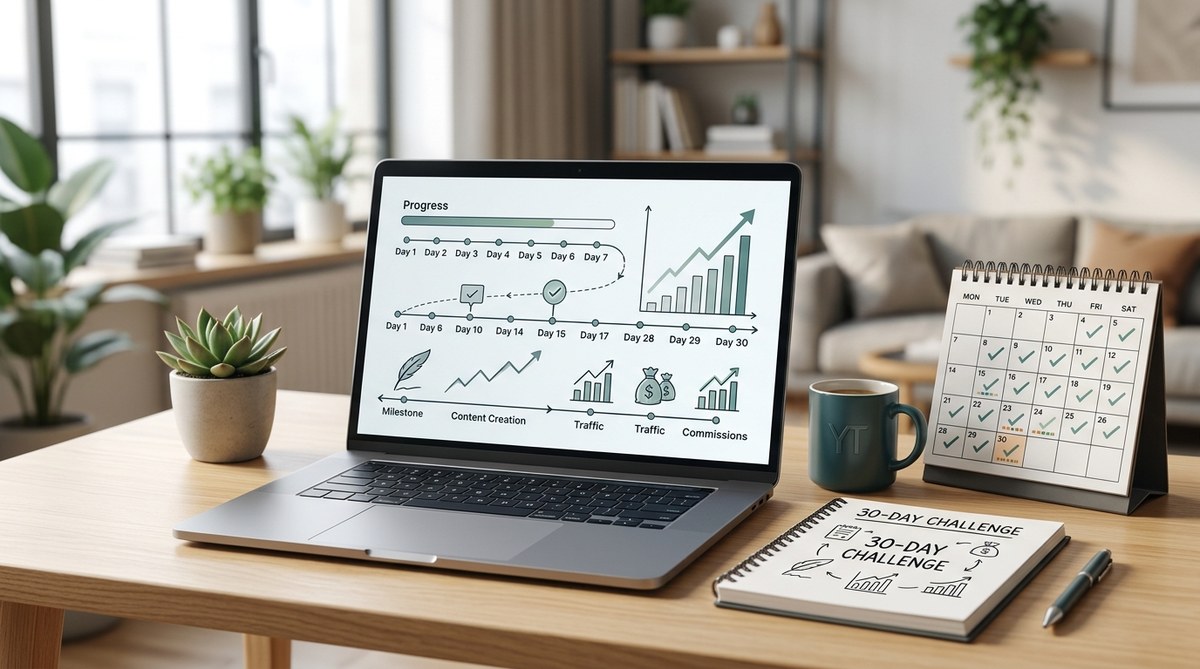 The 30-Day Affiliate Marketing Challenge for New Bloggers