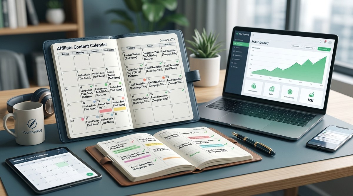 The Affiliate Content Calendar Strategy That Earned Me $12K Last Quarter