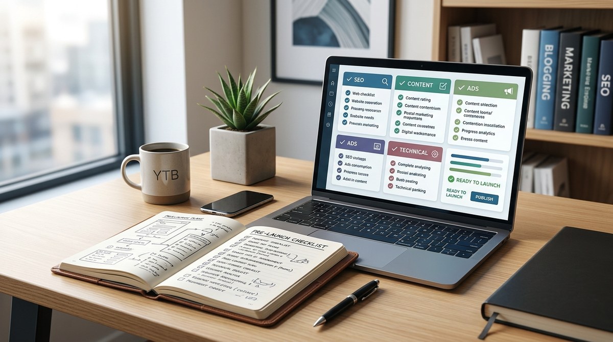 The Ultimate Pre-Launch Checklist for Your First Monetized Website