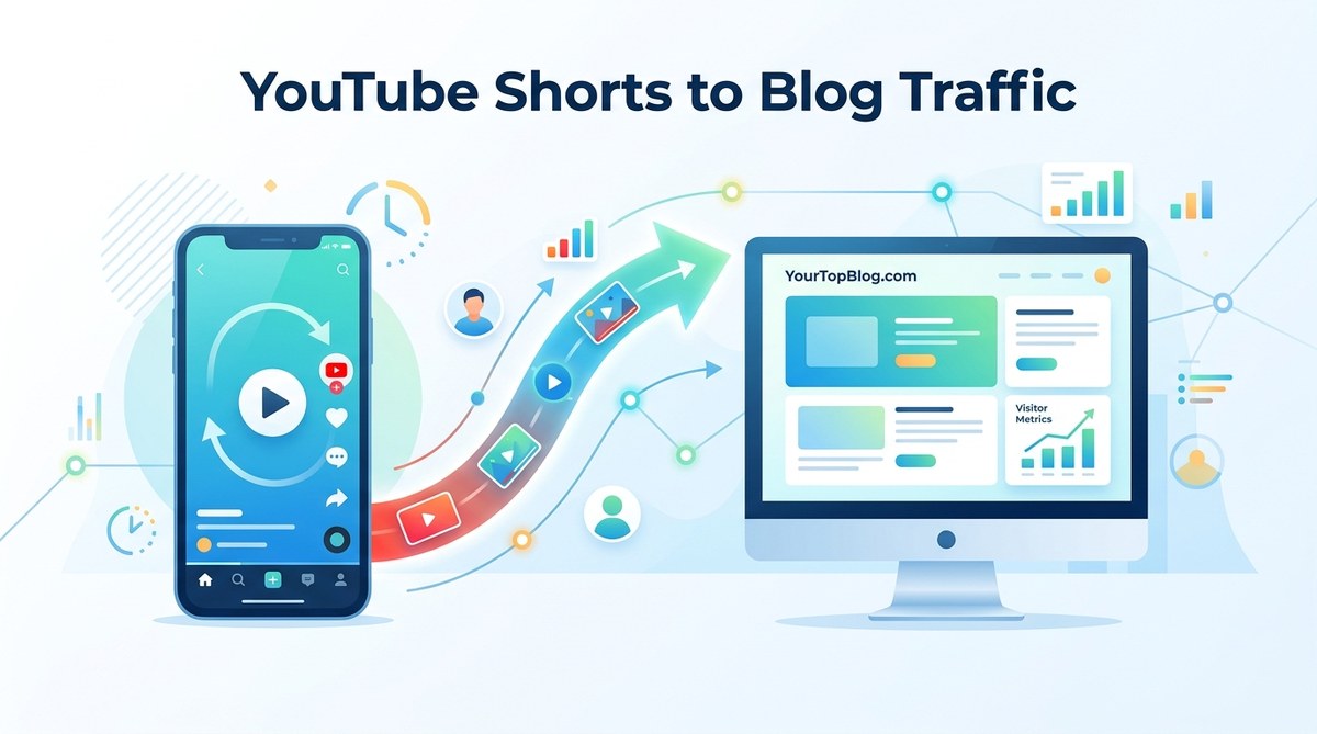 YouTube Shorts to Blog Traffic: Converting 60-Second Videos into Website Visitors