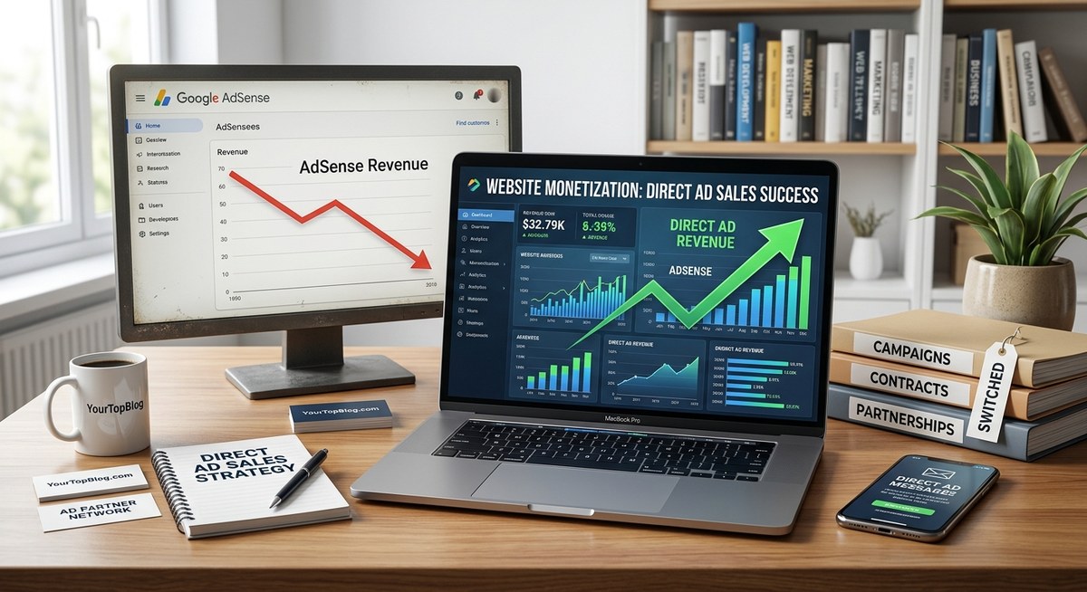 When to Replace AdSense with Direct Ad Sales (And How to Make the Switch)