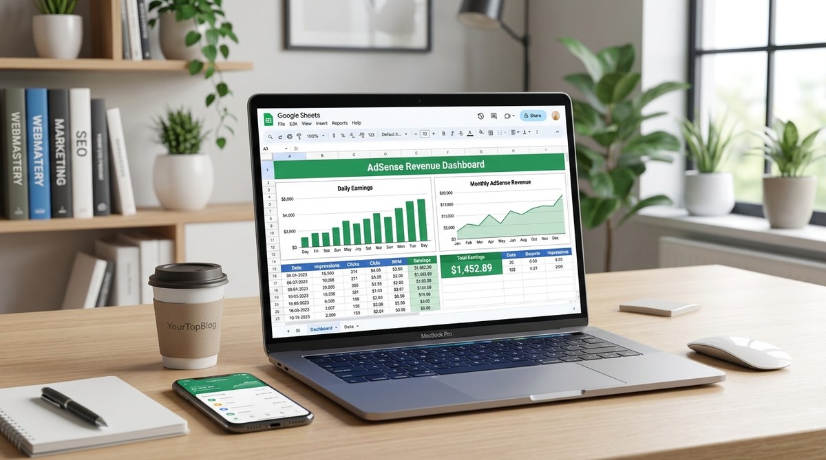 How to Create an AdSense Revenue Dashboard in Google Sheets for Free