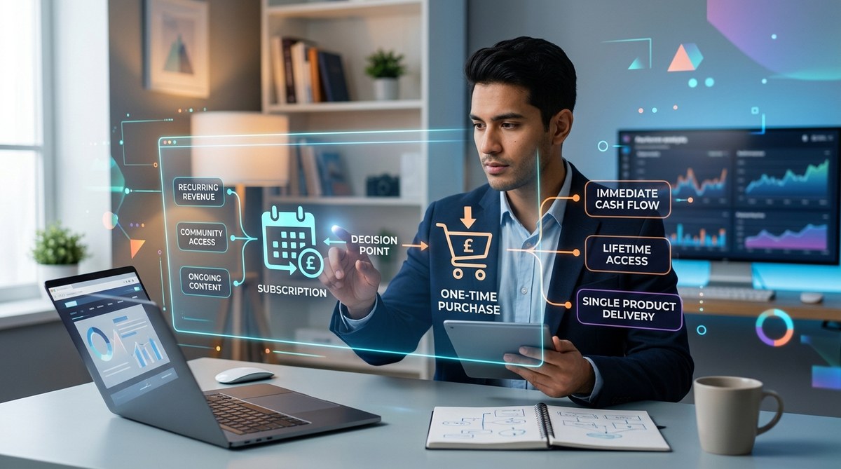 How to Decide Between Subscription and One-Time Purchase for Your Digital Products