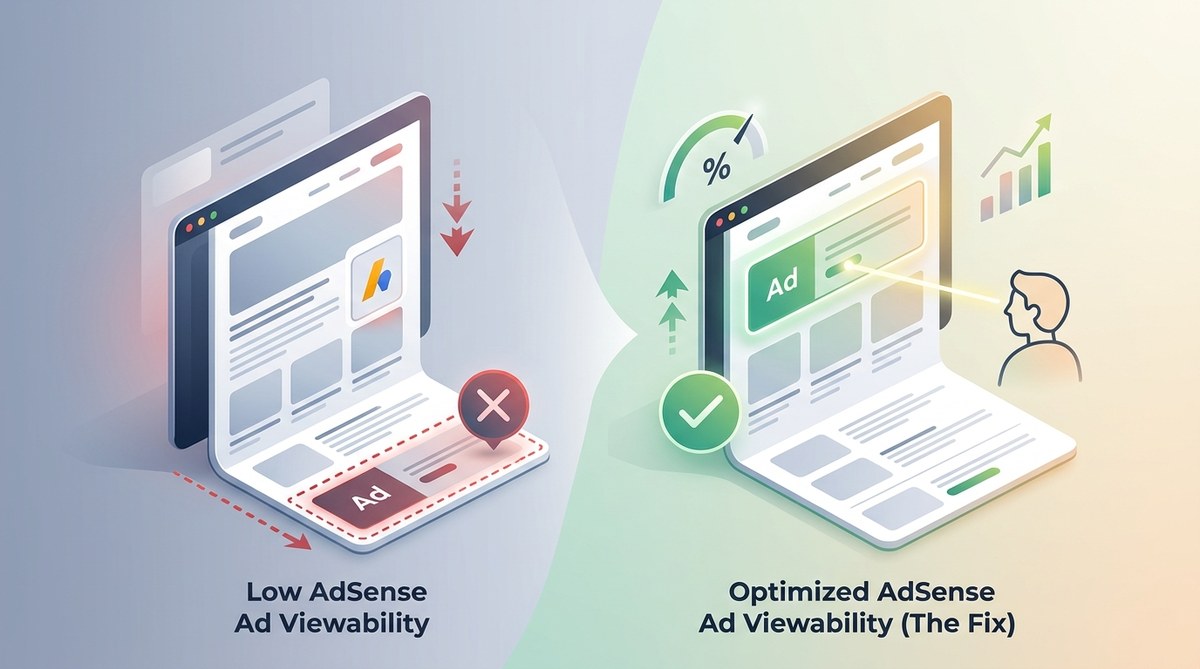 Why Your AdSense Ad Viewability Is Low and How to Fix It