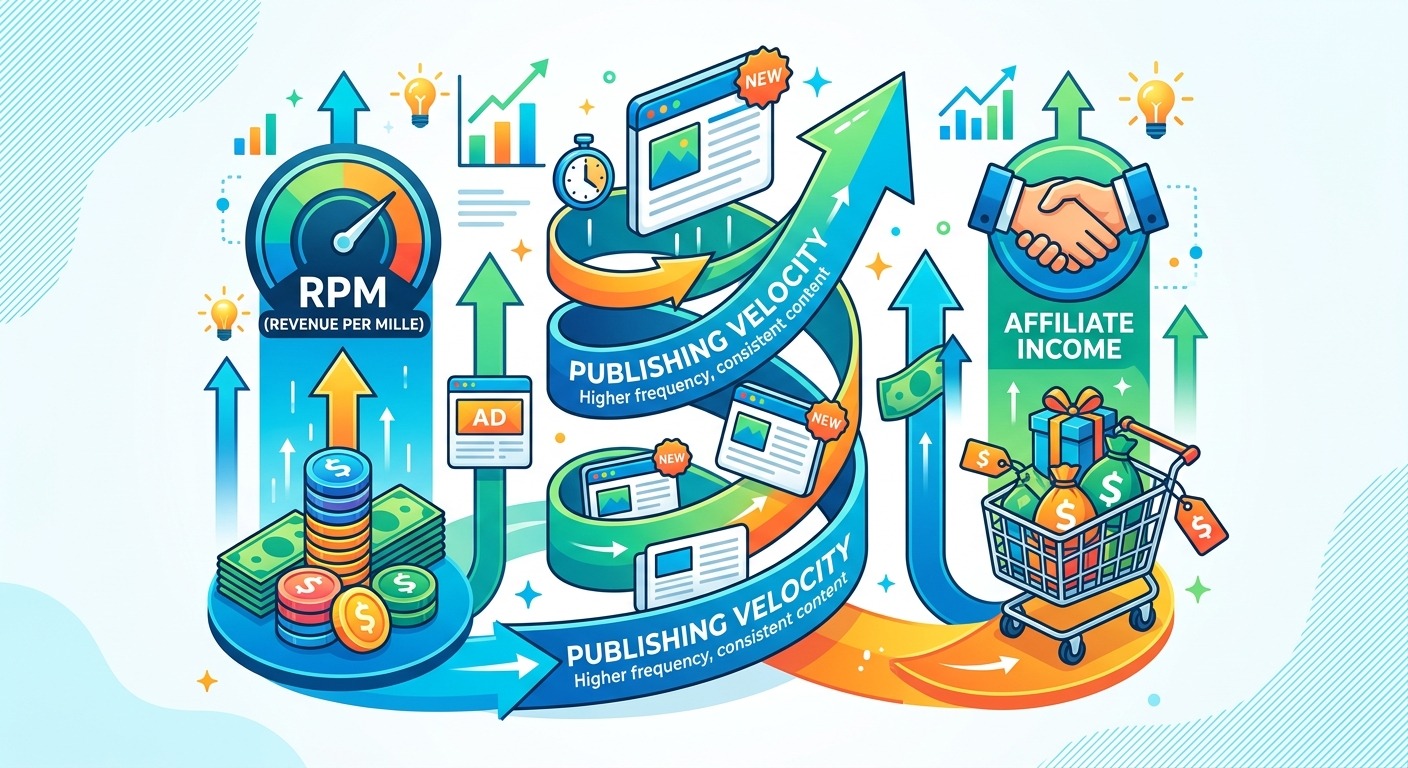 How Publishing Velocity Affects Your Blog's RPM and Affiliate Income