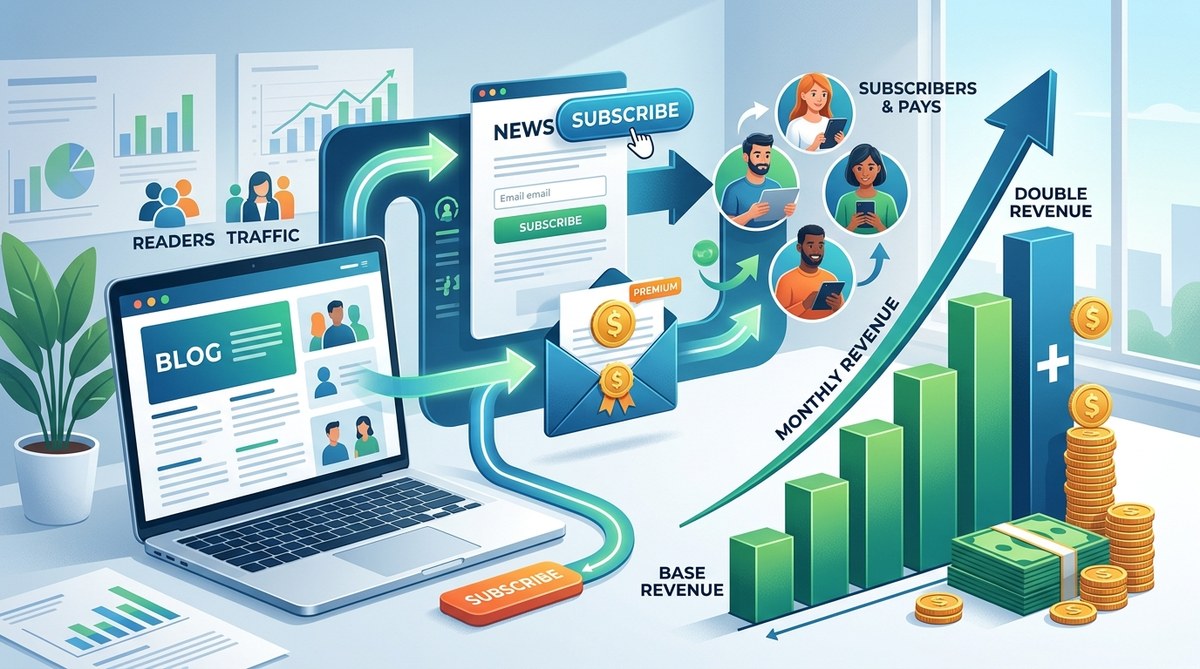 How to Launch a Paid Newsletter That Doubles Your Blog's Monthly Revenue