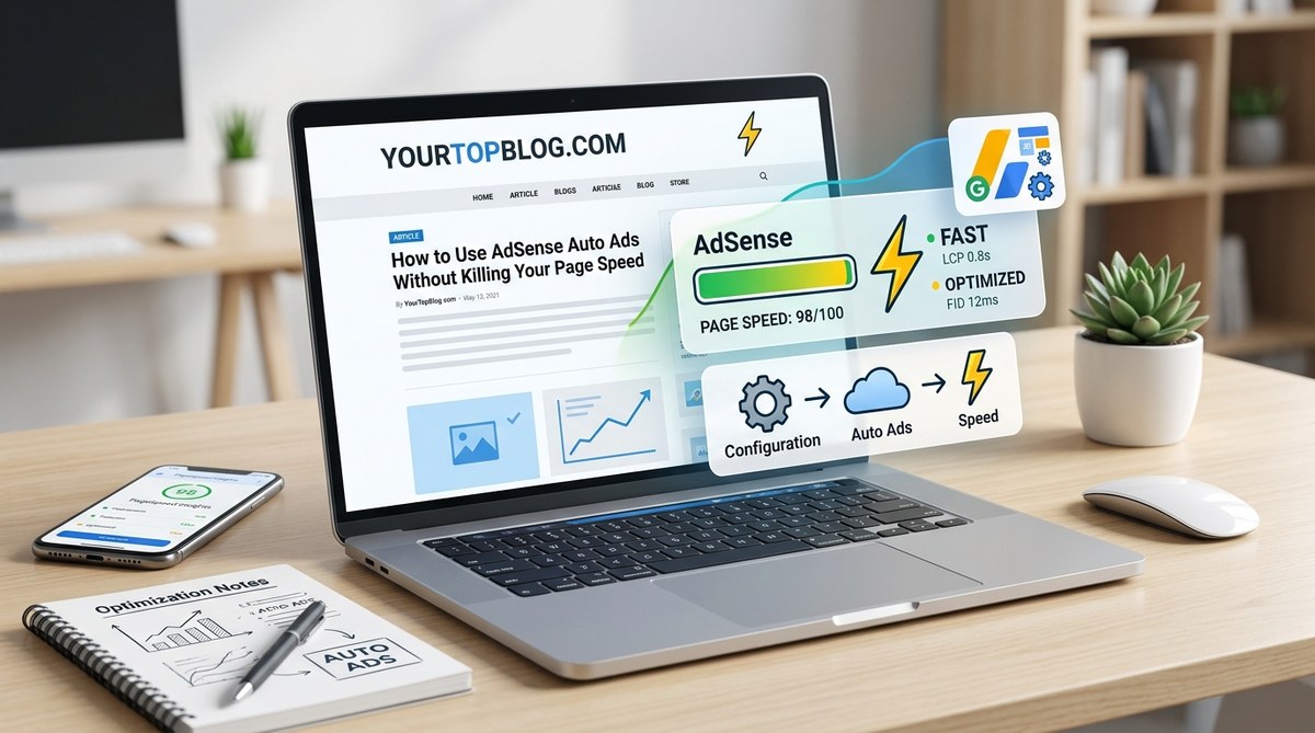How to Use AdSense Auto Ads Without Killing Your Page Speed